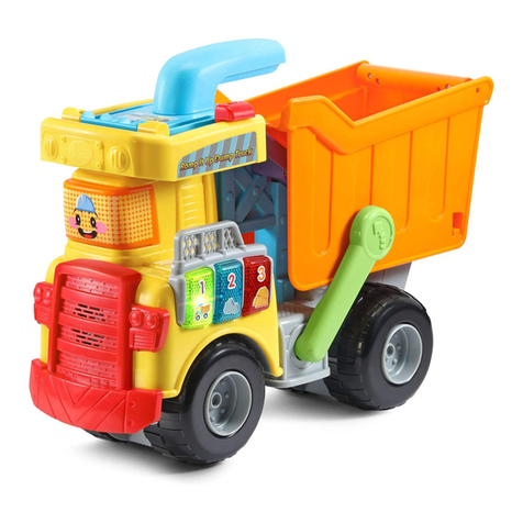 V-tech Go! Go! Smart Wheels Ramp It Up Dump Truck Assembly Instructions