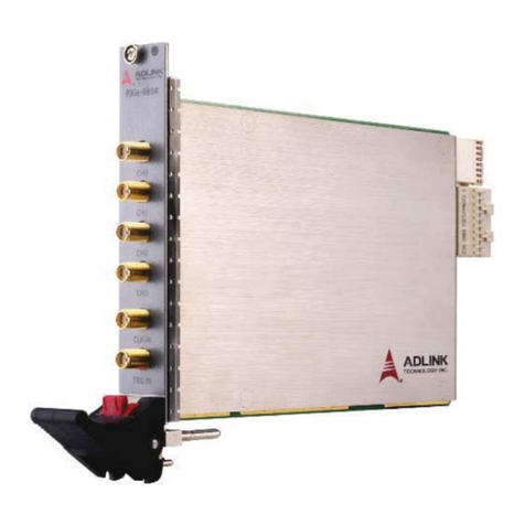 ADLINK Technology PXIe-9834 user manual