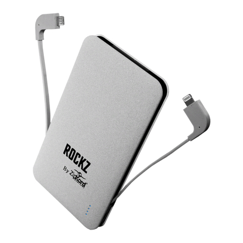 ZipKord ROCKZ ZKPBK1055 Operator's manual