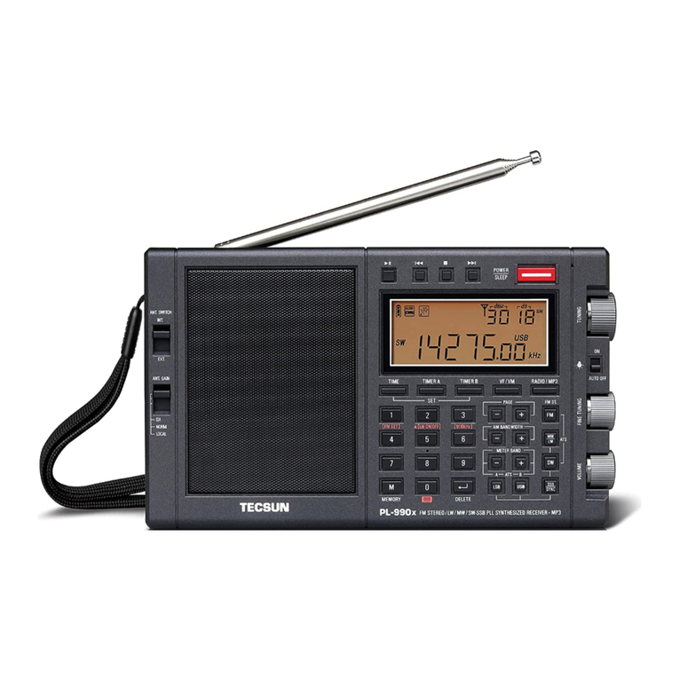 Tecsun PL-990x Operation manual