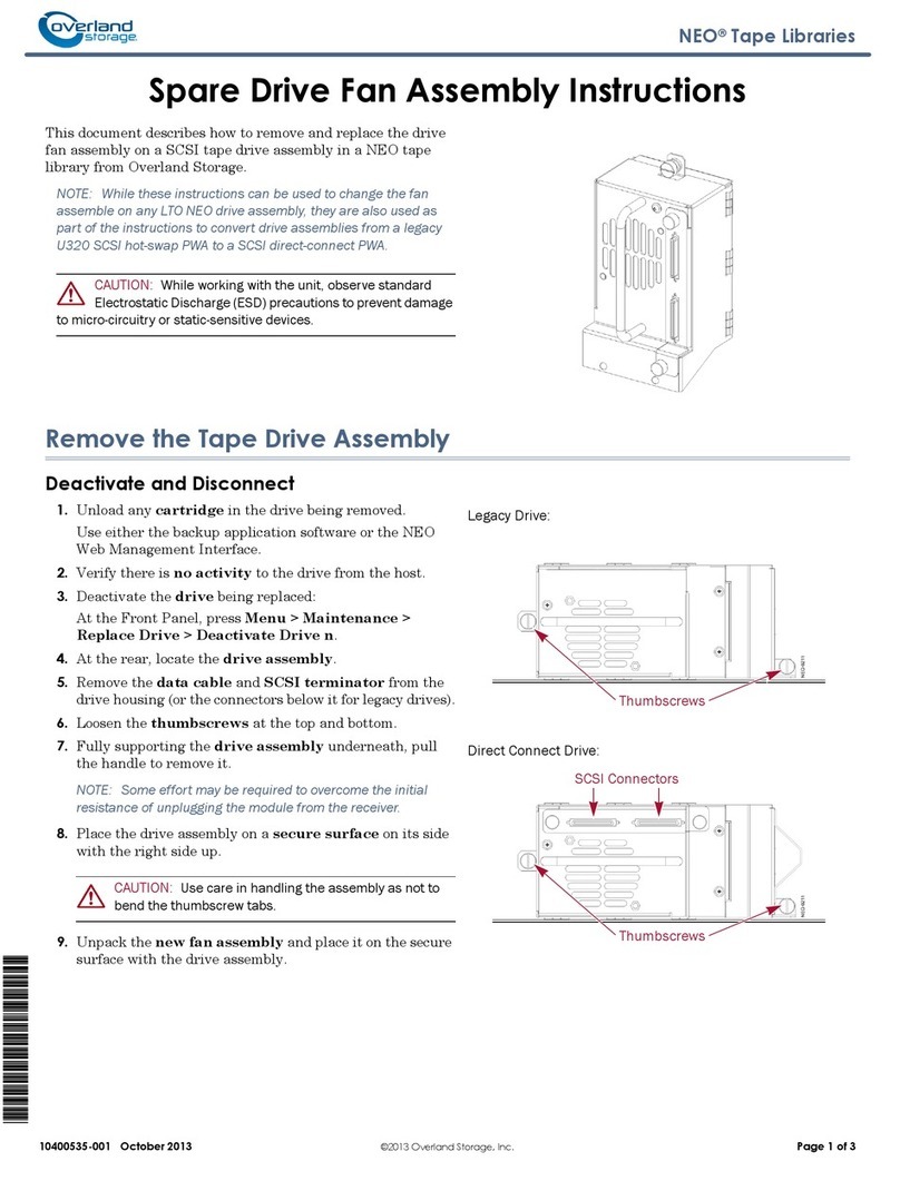Overland Storage NEO Series User manual