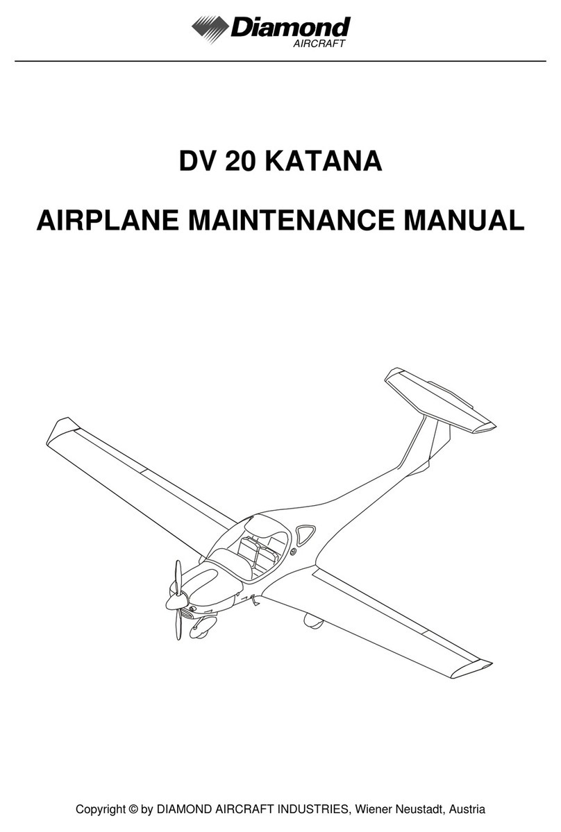 Diamond Aircraft DV 20 KATANA User manual