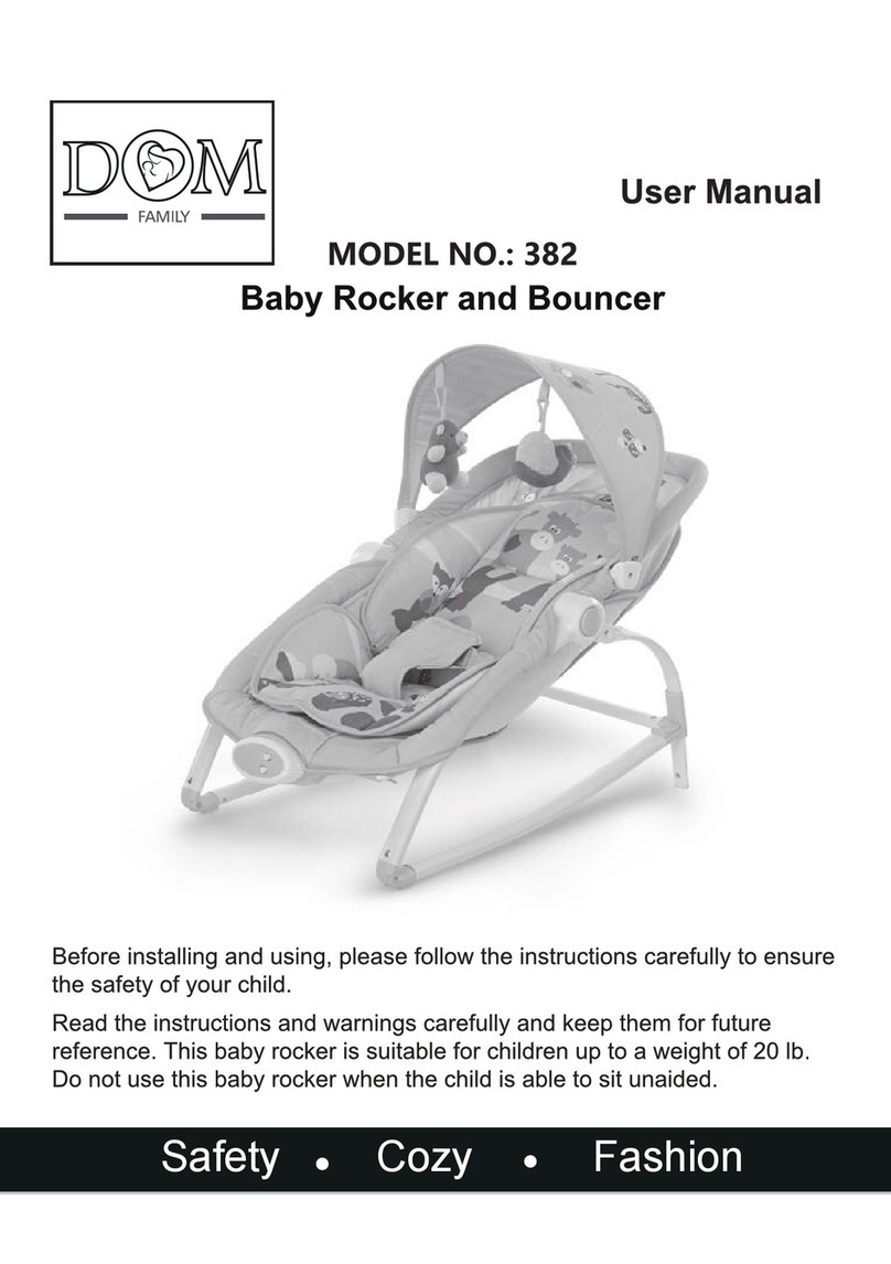 Dream On Me 382 User manual