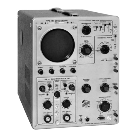 Tektronix 544 User manual