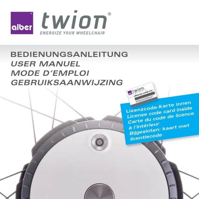 Alber twion Mobility Plus user manuel