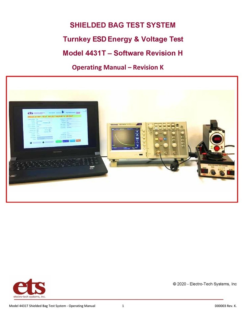 ETS 4431T operating manual