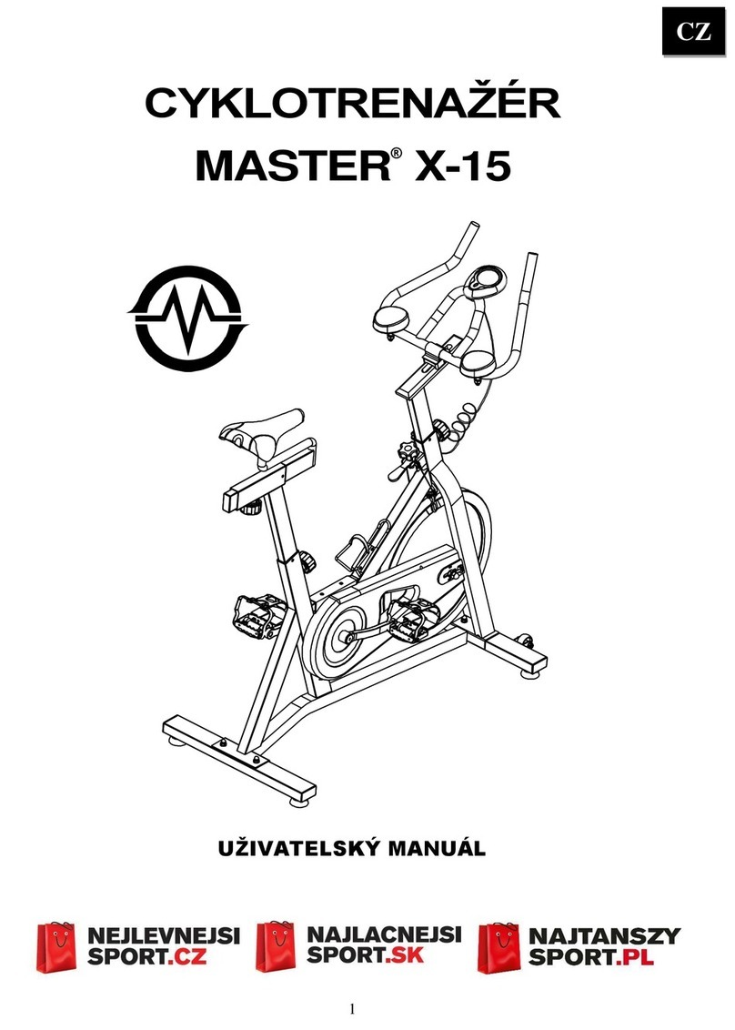 Master X-15 owner's manual