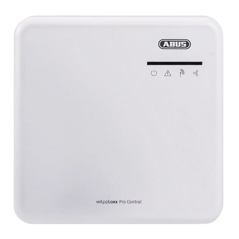 Abus wAppLoxx Pro Installation and operating instructions