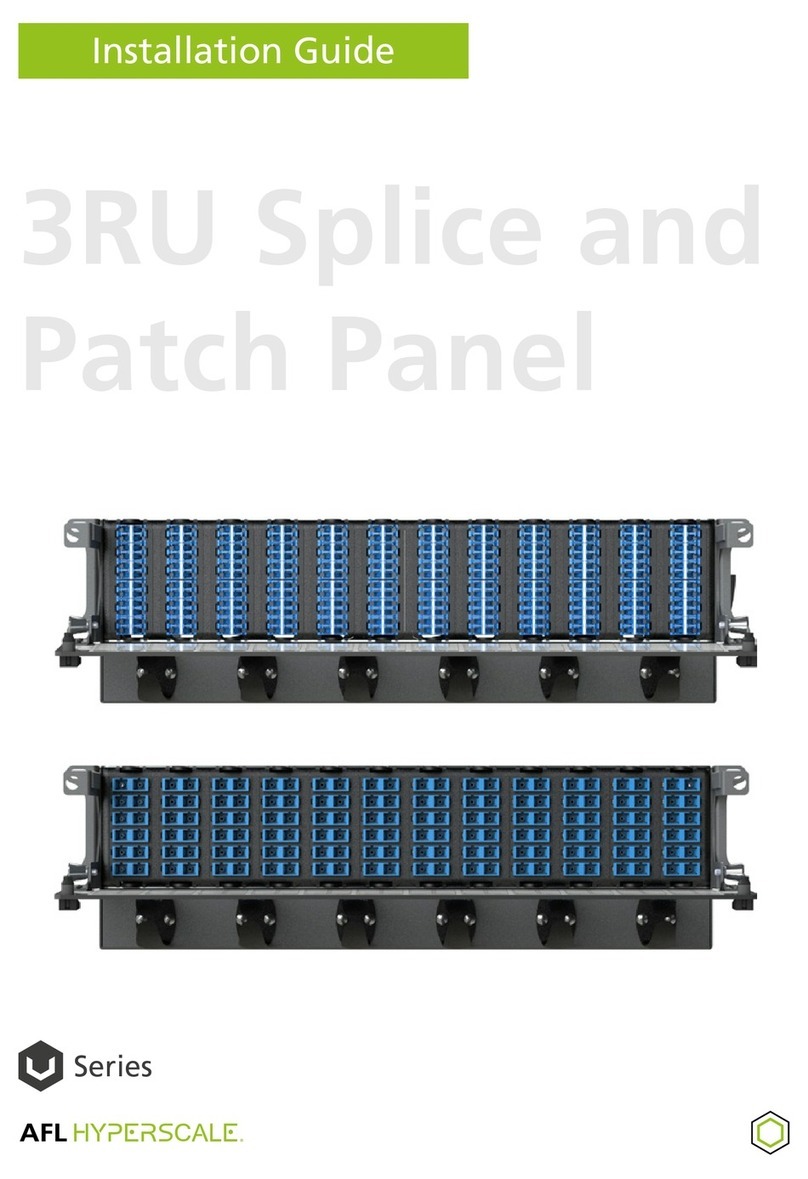 AFL U-Series 3RU installation guide