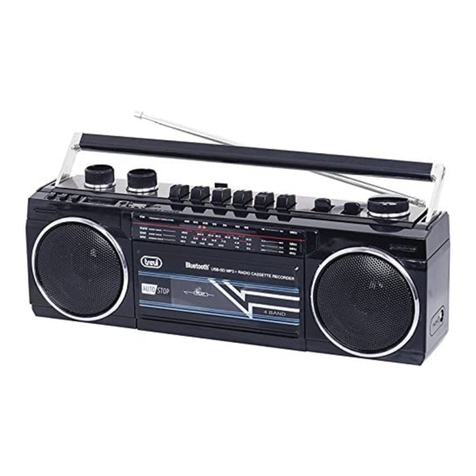 Trevi RR 501BT user guide