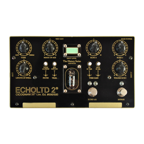 Cicognani ECHOLTD 2 user manual