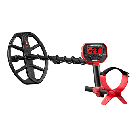 Minelab VANQUISH 540 Quick start guide
