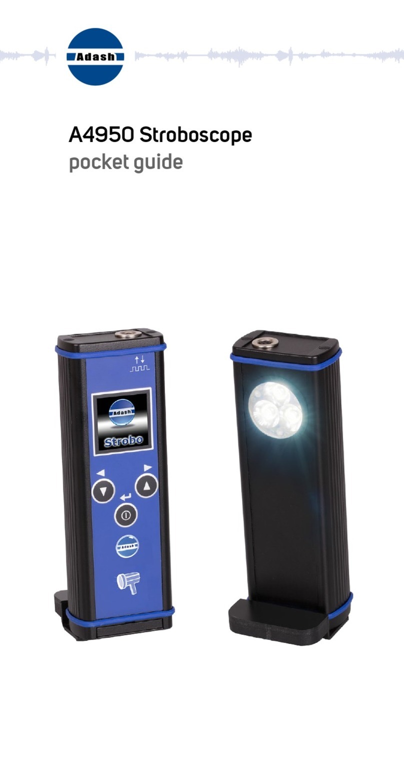 Adash A4950 Pocket guide