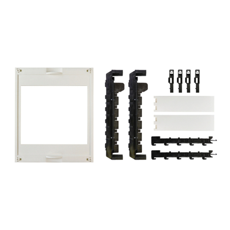 hager univers N UE21A2B Mounting instructions hager univers N UE21A2B Mounting instructions