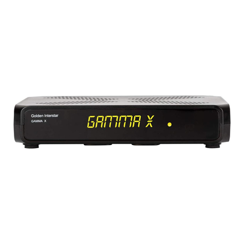 golden interstar GAMMA X User manual