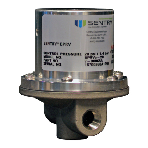 Sentry BPRV Installation, operation & maintenance manual