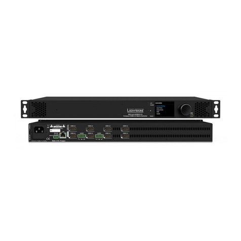 Lightware MX2-4x4-HDMI20-CA User manual