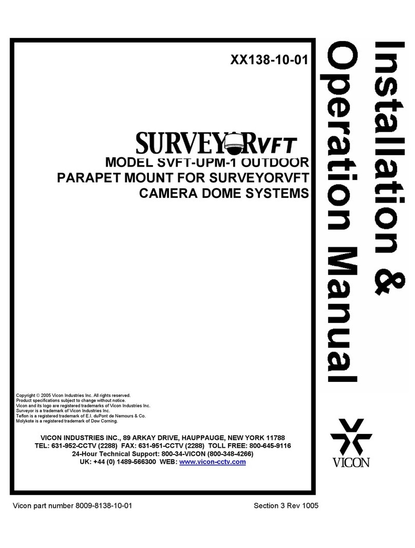 Vicon SurveyorVFT SVFT-UPM-1 User manual