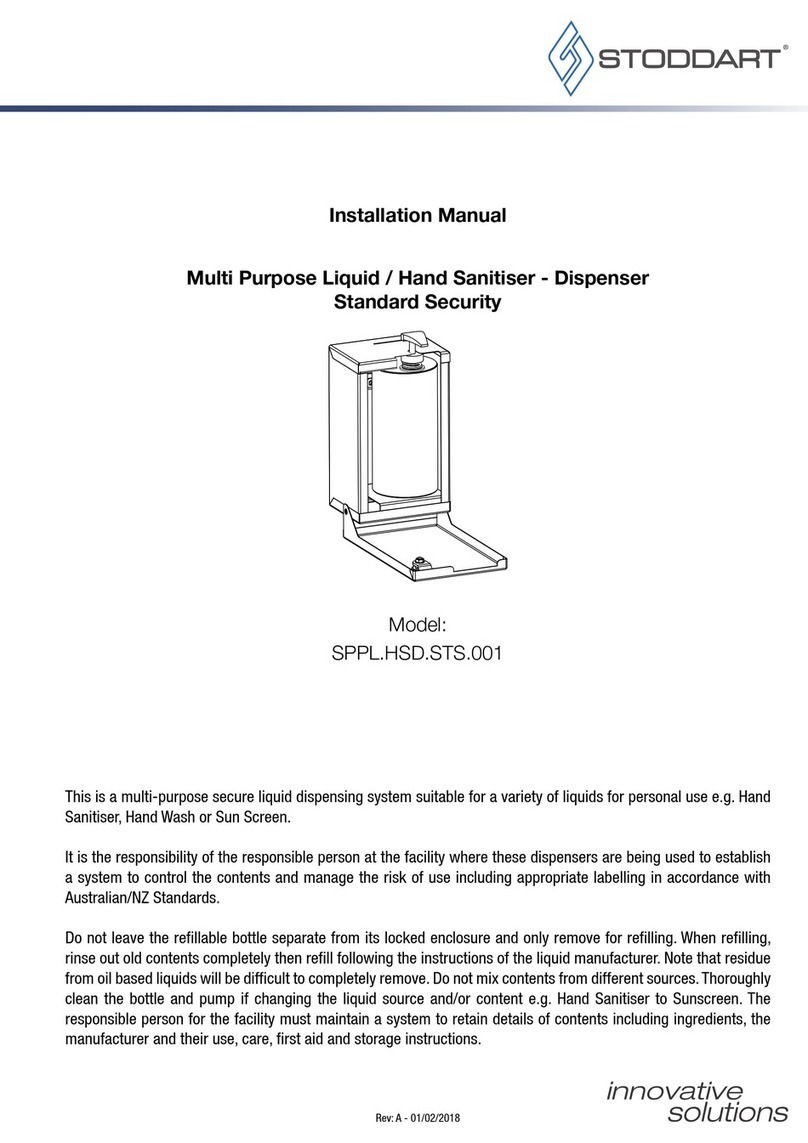 STODDART Standard Security SPPL.HSD.STS.001 installation manual