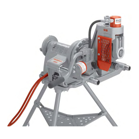 RIDGID 918 Operator's manual