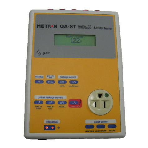 METRON QA-ST MKII User manual