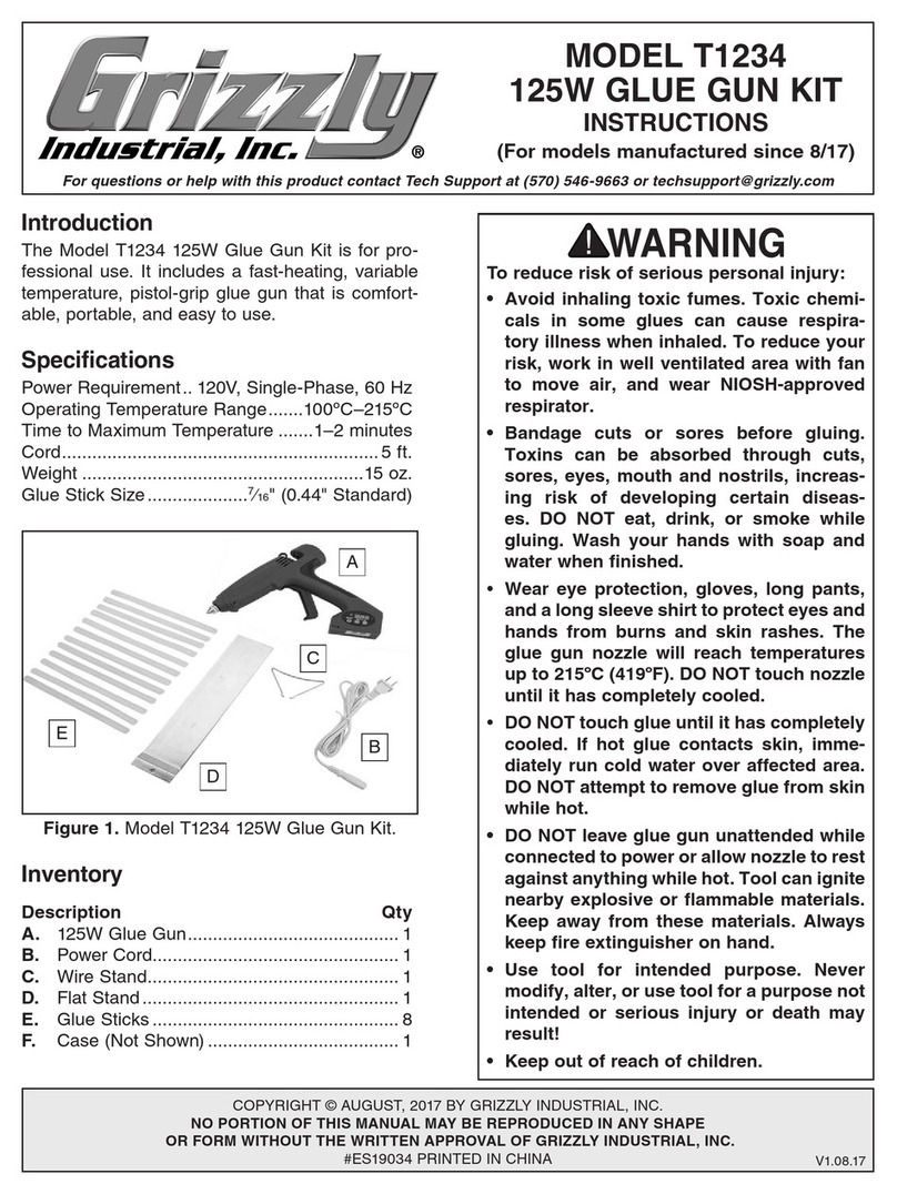 Grizzly T1234 instructions