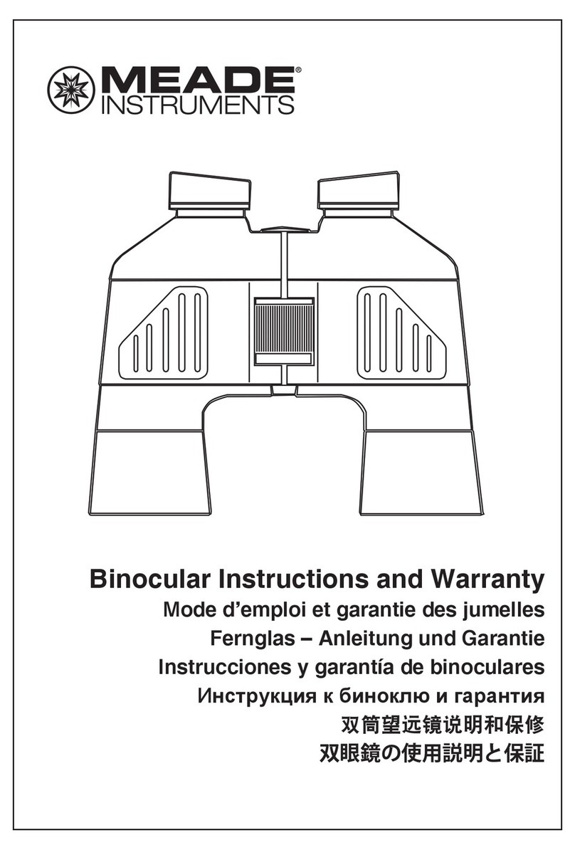 Meade Wilderness 8x42 Instructions and warranty