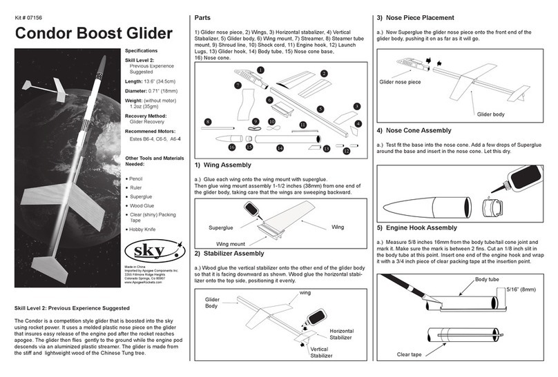 Sky Condor Boost Glider manual
