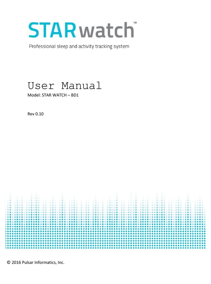 Pulsar STARwatch-BD1 User manual