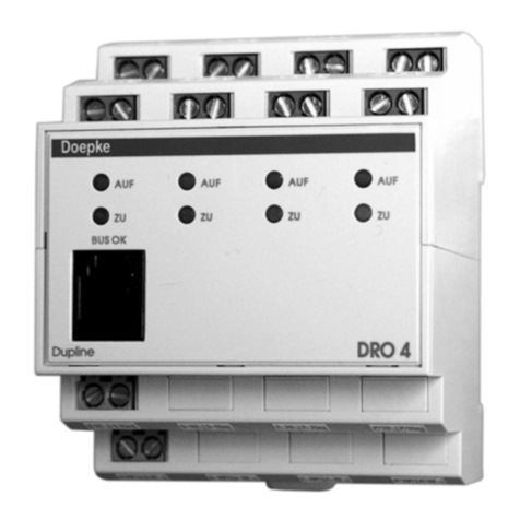 Doepke Dupline DRO 4 operating instructions