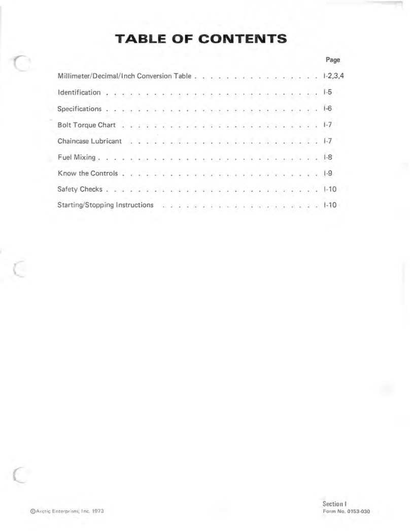 Arctic Cat Panther 1974 User manual