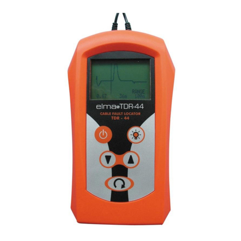 Elma Instruments TDR-44 Operation manual