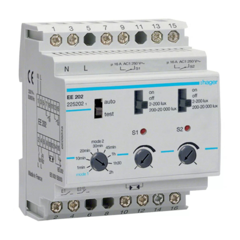 hager EE202 User instructions