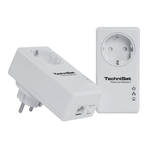 TechniSat PowerLineWebcast 2 instructions
