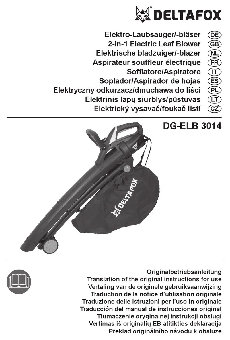 Deltafox DG-ELB 3014 Translation of the original instructions for use