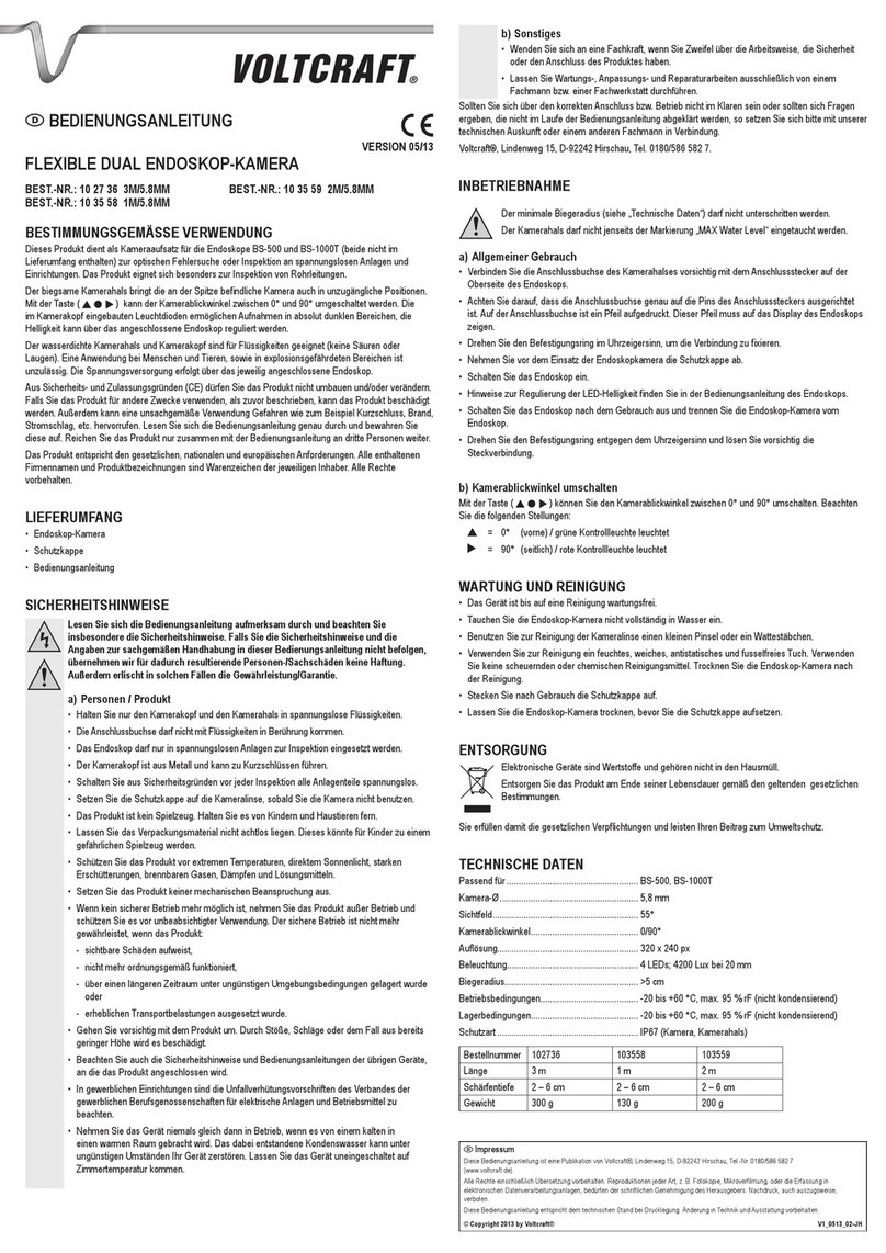 VOLTCRAFT 10 27 36 User manual