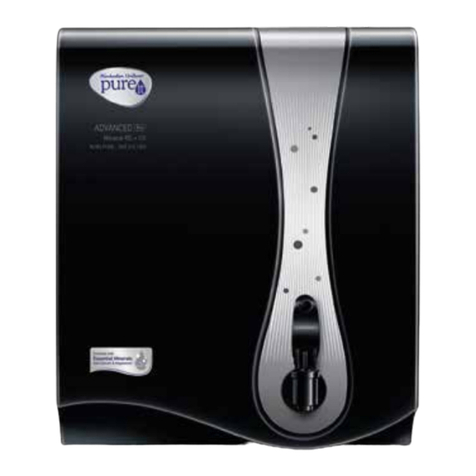 Pureit ADVANCED PRO MINERAL RO+UV User manual