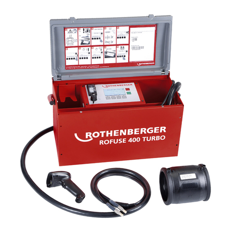 Rothenberger ROWELD ROFUSE Turbo Series Instructions for use