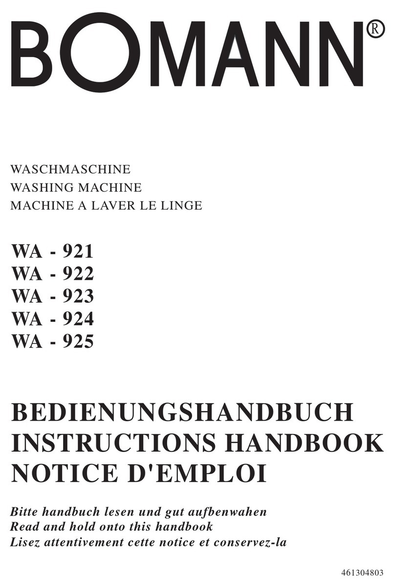BOMANN WA-921 manual&nbsp;