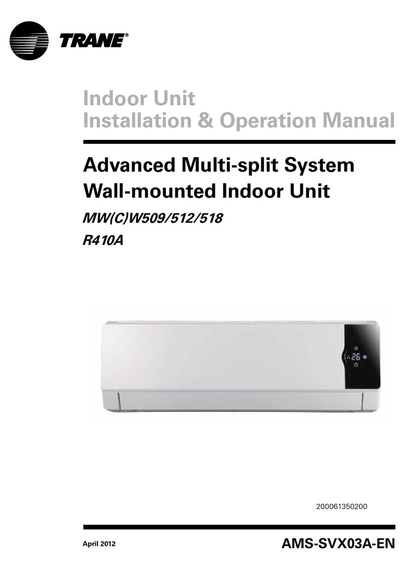 Trane MW(C)W509 User manual