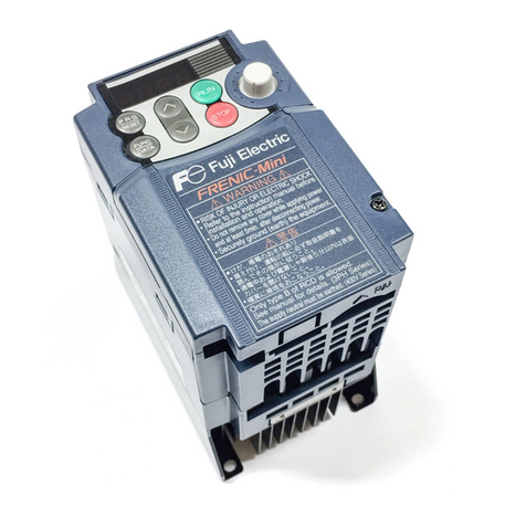 Fuji Electric FRENIC-Mini (C2) Quick reference guide