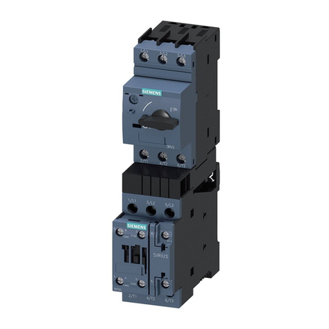 Siemens SIRIUS 3RA2120 Series User manual