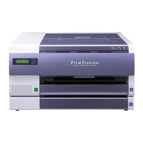Sony FilmStation UP-DF550 manual