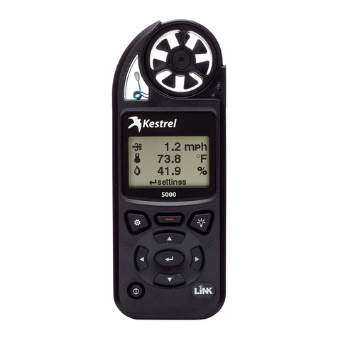 Kestrel 5000 User manual