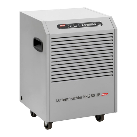 Kruger KRG 80 HE User manual