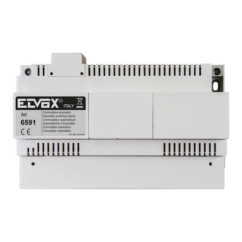 Vimar ELVOX 6591 Assembly instructions