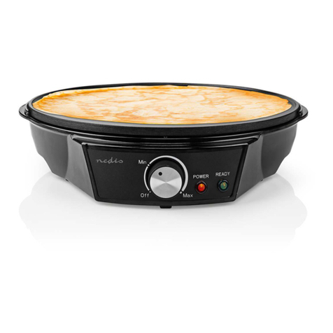nedis FCCM120FBK30 quick start guide