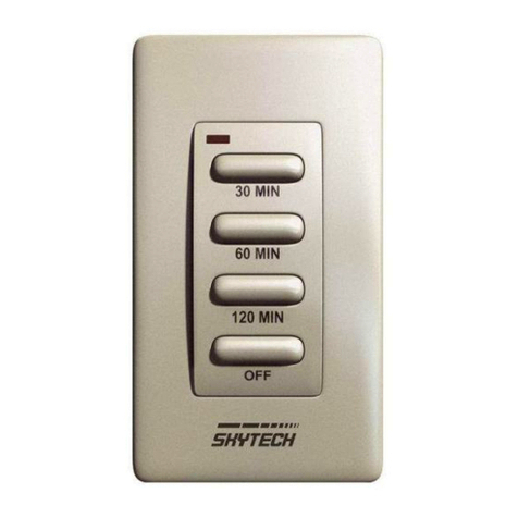 Skytech TM/R-1 Installation and operating instructions