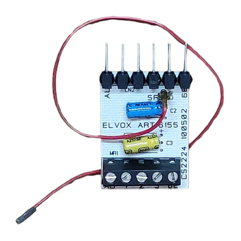 Vimar ELVOX 6155 User manual