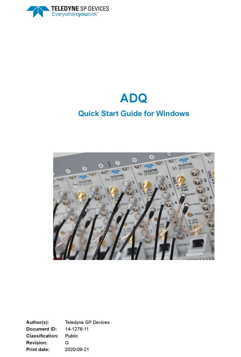 Teledyne SP Devices ADQ quick start guide